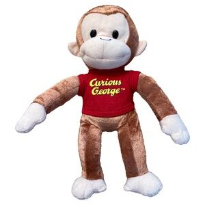 Curious George plush monkey